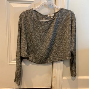 Cropped Long Sleeve Shirt